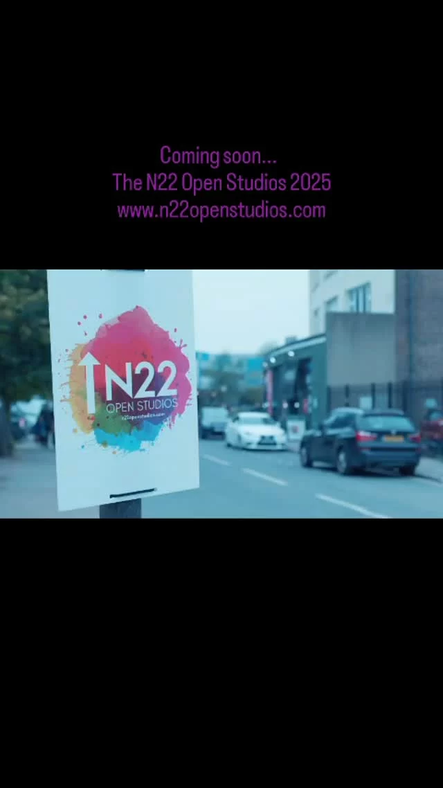 Save the dates! 
N22 Open Studios 2025
THURS 13 NOV 6-9pm
SAT 15 AND SUN 16 NOV noon-6pm
#n22openstudios #exhibition #artstudios #collageartspaces #WoodGreenisOpen