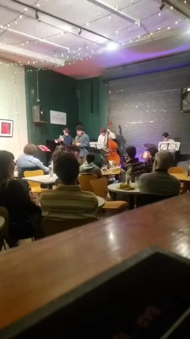 Last Friday, the Jack Devonshire Septet lit up the stage with a powerhouse set — full of energy, colour, and dynamic interplay. 💫
Here’s a moment from an unforgettable night of live jazz in London. 

🎥 Fri 17 Oct
#JackDevonshireSeptet #LiveJazz #LondonJazzScene #JazzCollective #ContemporaryJazz #ImprovisedMusic
